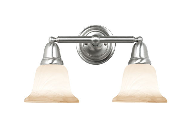 Woodbridge Lighting Hudson Glen 2-light Satin Nickel Bath Light