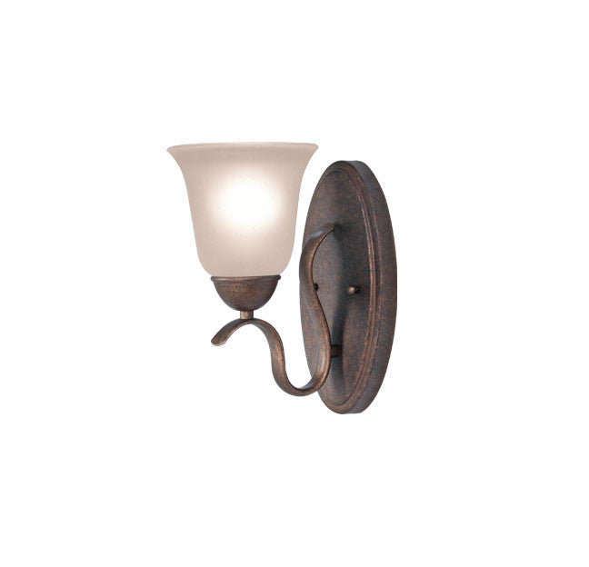 Woodbridge Lighting Beaconsfield 1-light Marbled Bronze Bath Light