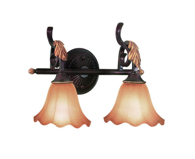 Woodbridge Lighting Harrington 2-light Bordeaux Bath Light