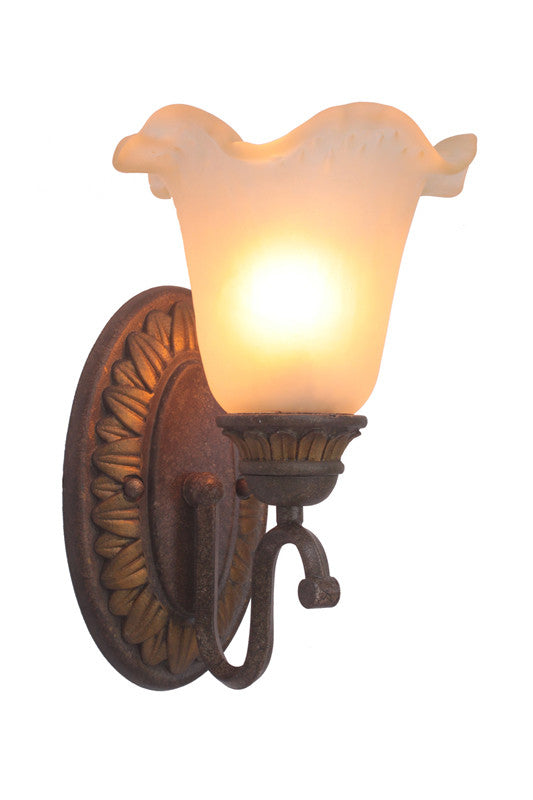 Woodbridge Lighting Elegante 1-light Gothic Bronze Bath Light