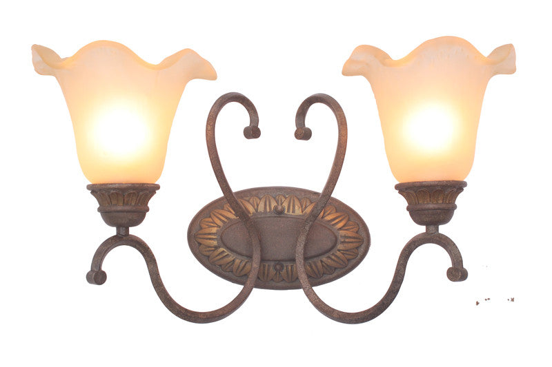 Woodbridge Lighting Elegante 2-light Gothic Bronze Bath Light