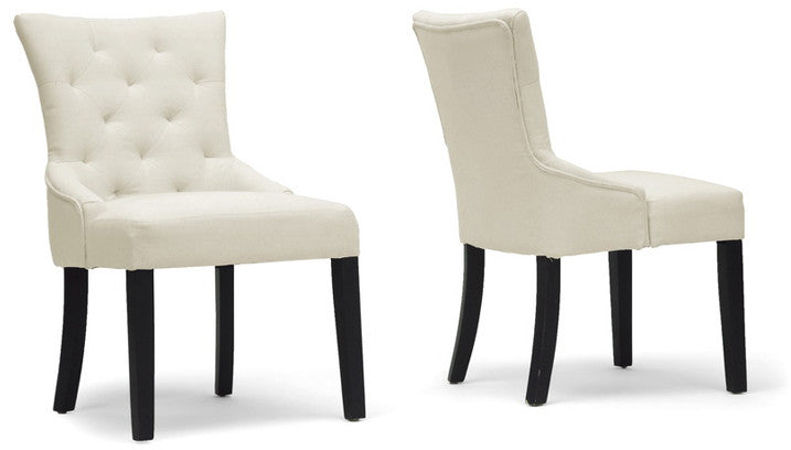 Wholesale Interiors Do6088-beige-dc Epperton Beige Linen Modern Dining Chair - Set Of 2