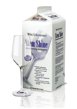 Wine Enthusiast 161 05 02 Stem Shine Crystal Dishwashing Powder (4 Lb)