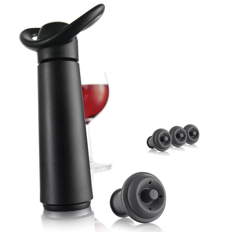 Vacu Vin 484 12 01 Concerto Wine Saver System (1 Pump & 4 Stoppers)