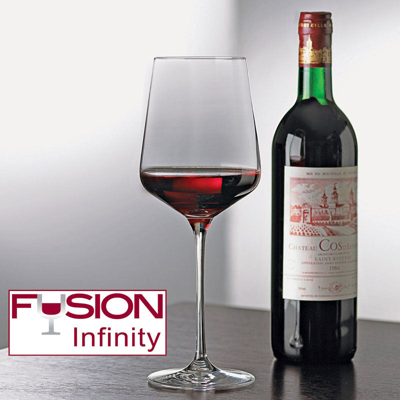 Wine Enthusiast 734 02 04 Fusion Infinity Cabernet/merlot Wine Glasses (set Of 4)