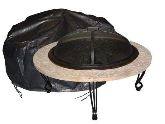 Well Traveled Living 2126 Large Outdoor Round Fire Pit Vinyl Cover