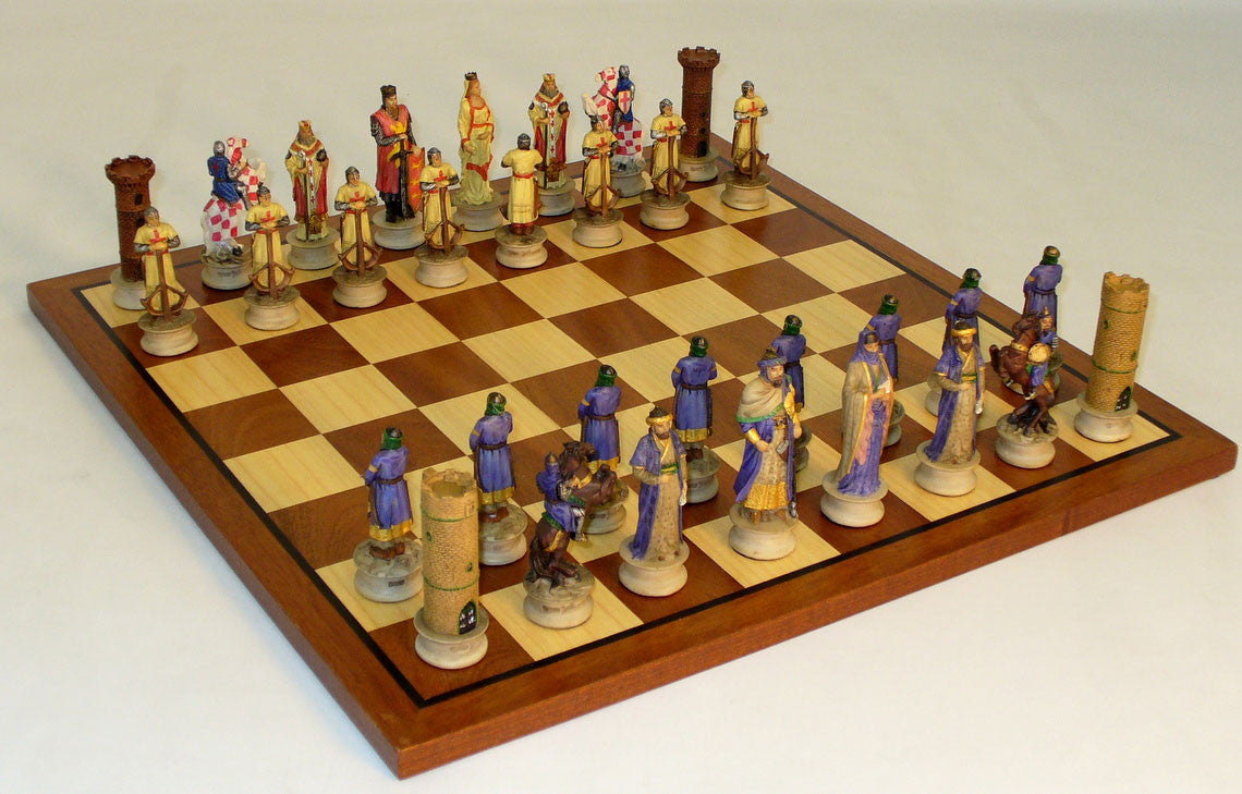 Royal Chess Richard The Lionheart Chess Set (r70611-sm)