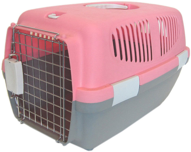 Yml Group Z100s-pk Small Plastic Carrier For Small Animal, Pink