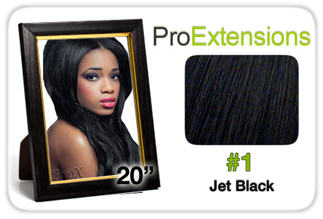 Pro-extensions Prlc-20-1 Pro Lace 20", #1 Jet Black