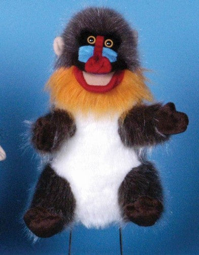 12" Mandrill Monkey Puppet