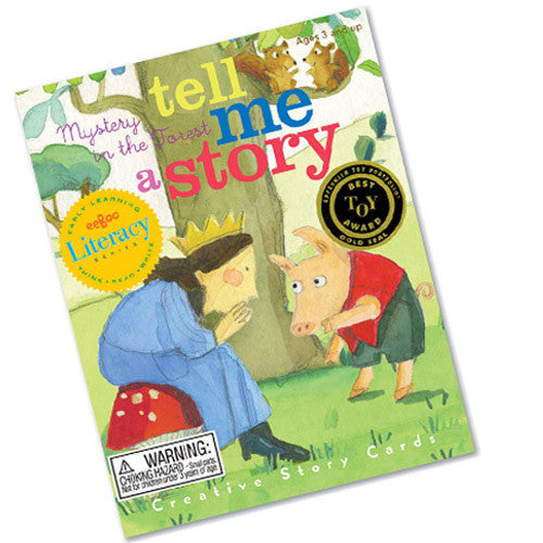 Eeboo Tebo-03 Tell Me A Story Cards: Little Robot
