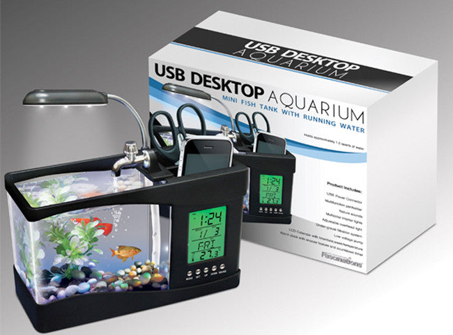 Fascinations Tfas-01 Usb Desktop Aquarium