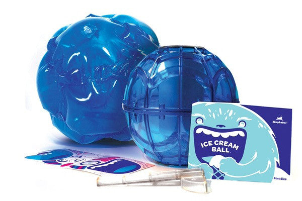 Industrial Revolution Tinr-01 Blue Pint Size Play And Freeze Ice Cream Ball