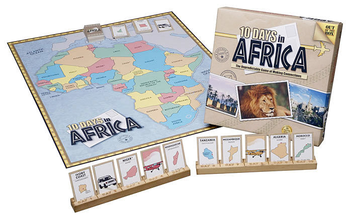 Out Of The Box Publishing Toob-01 10 Days In Africa Board Game