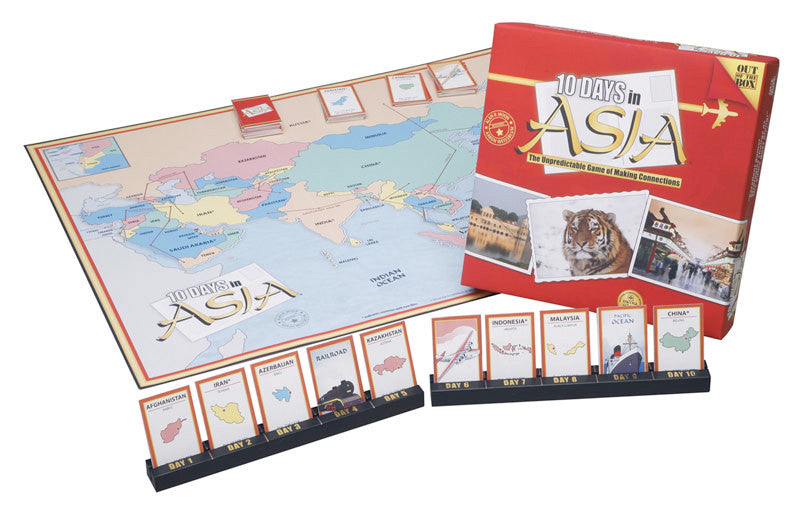 Out Of The Box Publishing Toob-03 10 Days In Asia Board Game