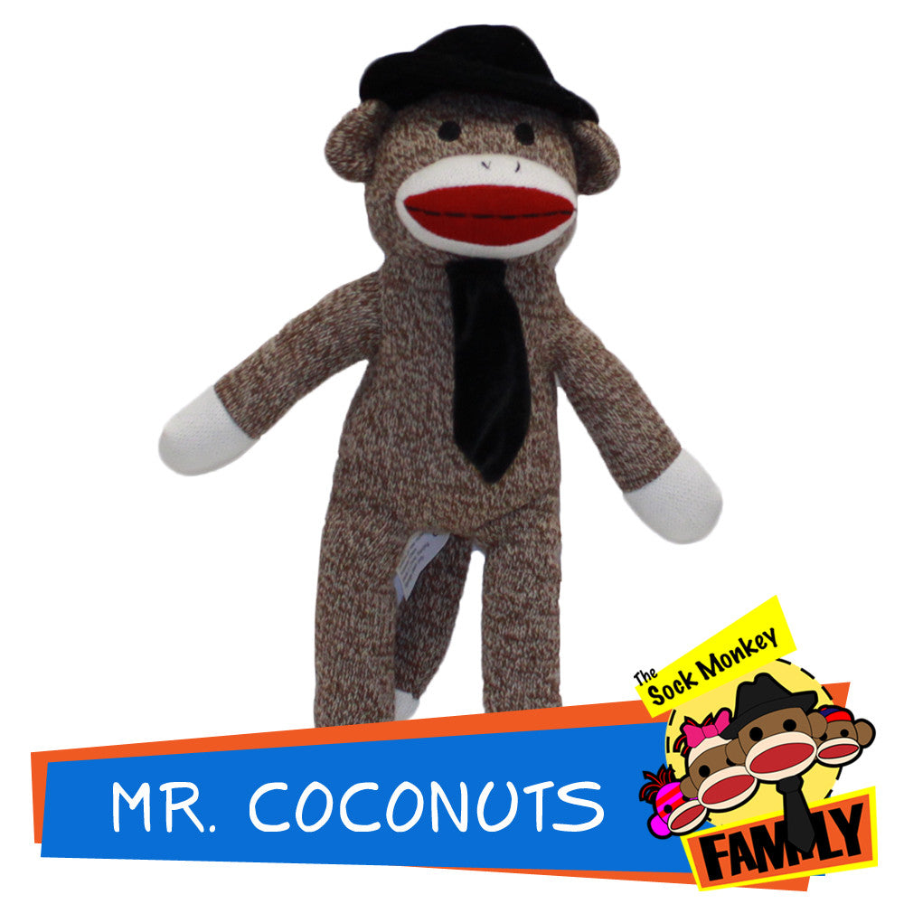 Sock Monkey Family Tsmf-101 Mr. Coconuts From The Sock Monkey Family