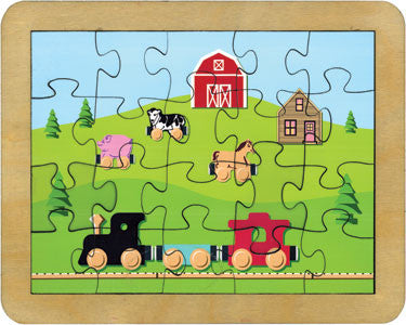 Maple Landmark 42101 Puzzle, Countryside Railroad
