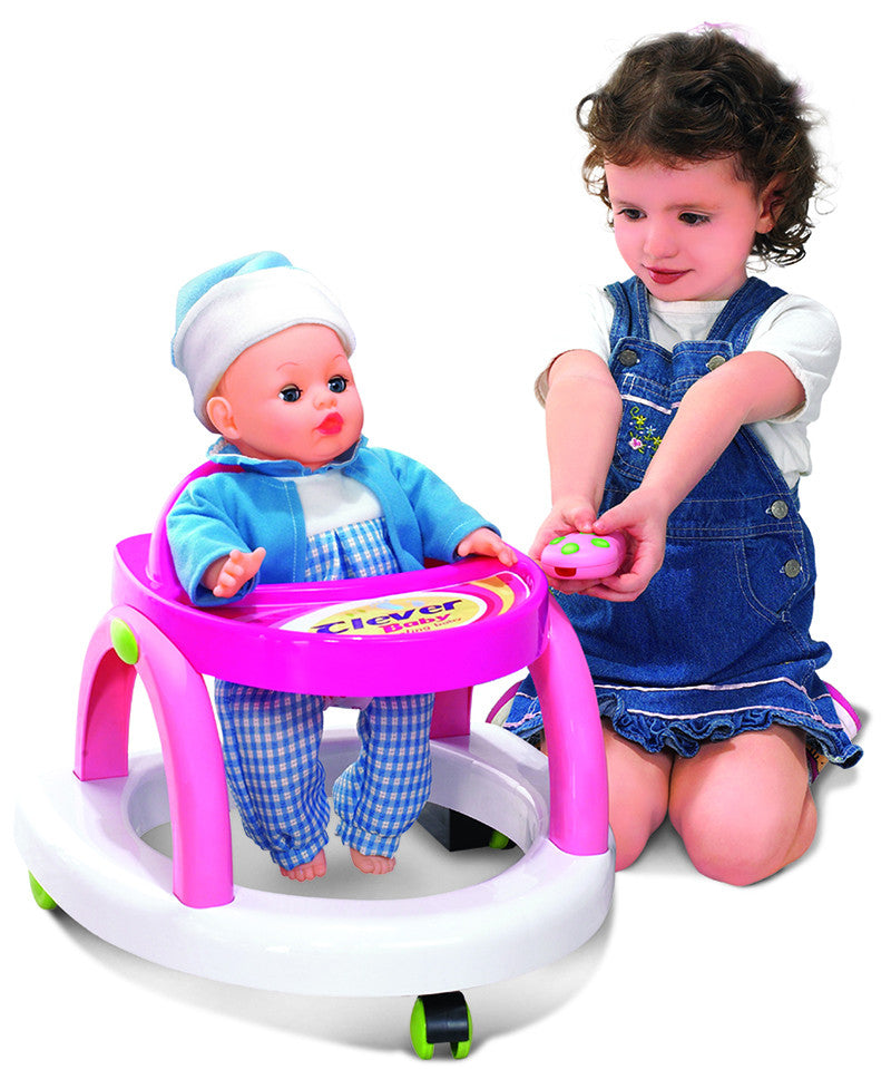 Berry Toys Br008-07 Infrared Clever Baby Doll Walker With Remote