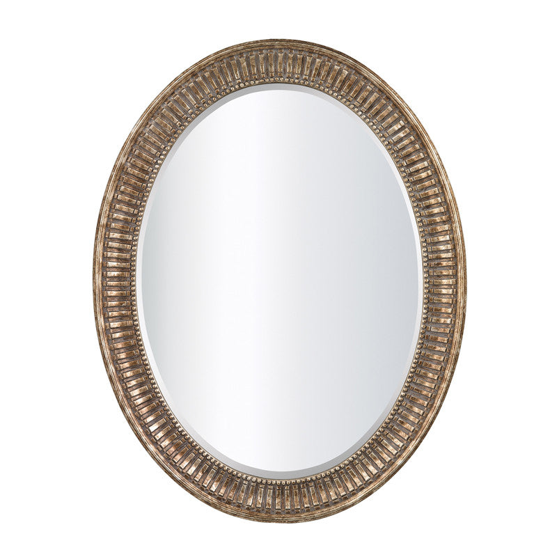 Sterling Industries 115-10 Oval Mirror In Bronze