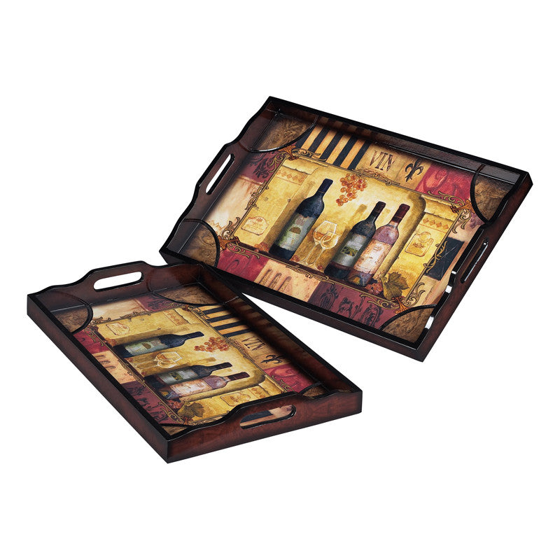 Sterling Industries 118-001 Set Of 2 Trays