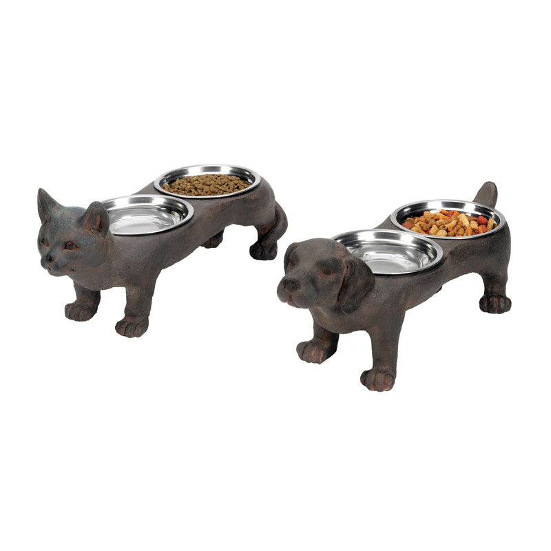 Sterling Industries 87-2108 Set/2 Perfect Pet Bowls