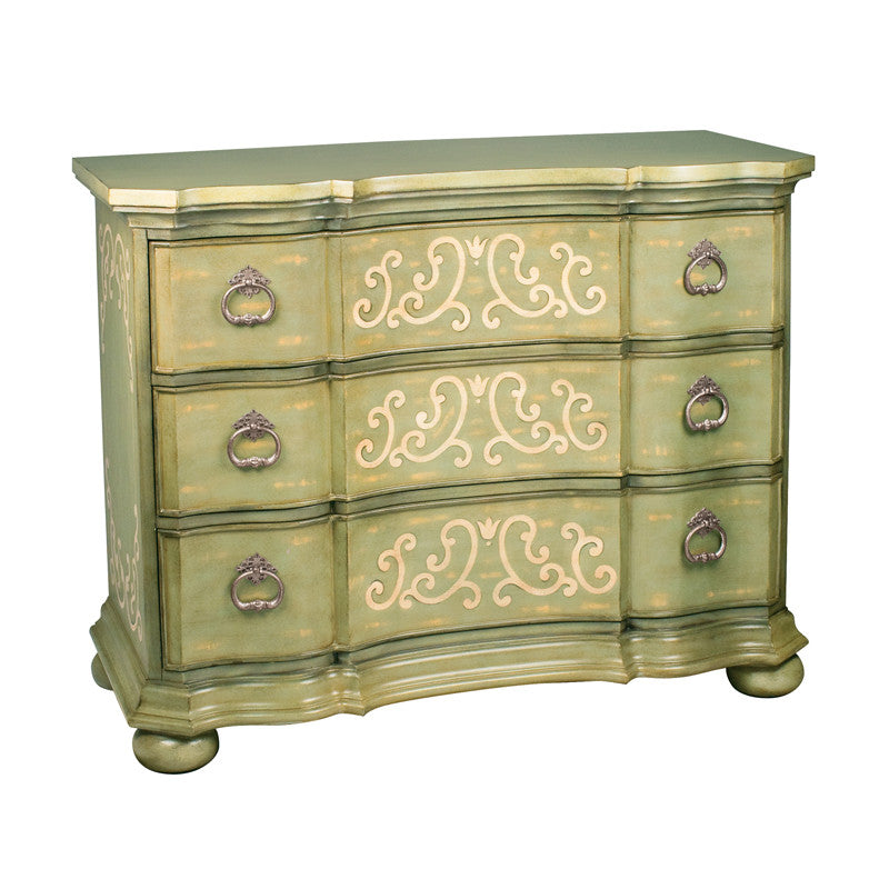 Sterling Industries 88-3178 Argent Scroll Chest