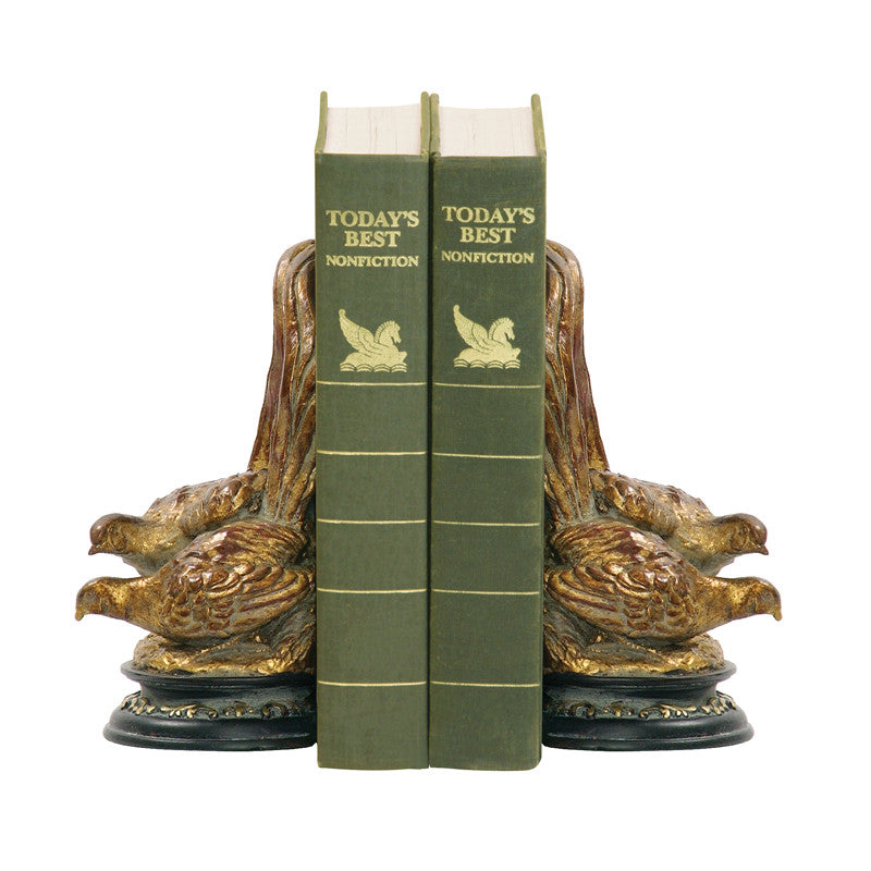 Sterling Industries 91-1125 Pair Pheasant Bookends