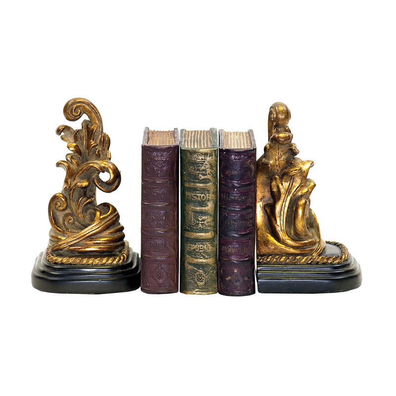 Sterling Industries 91-1458 Pair Tuscan Scroll Bookends