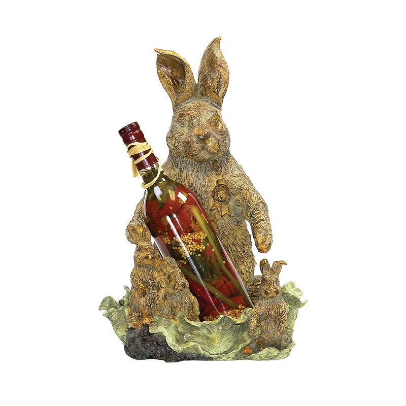 Sterling Industries 91-1558 Rabbit Wine Holder