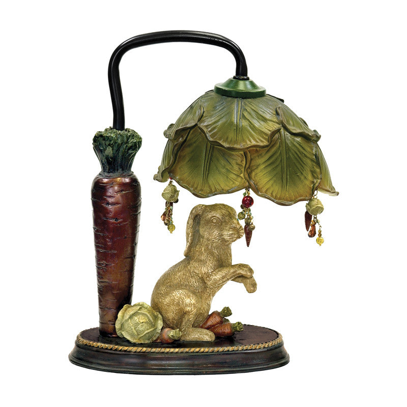 Sterling Industries 91-297 Rabbit Under Leaf Lamp