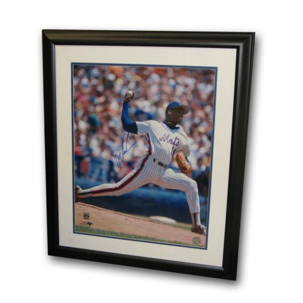 Autographed Dwight "doc" Gooden 16x20 Framed Photo "vertical" (mlb Authenticated)