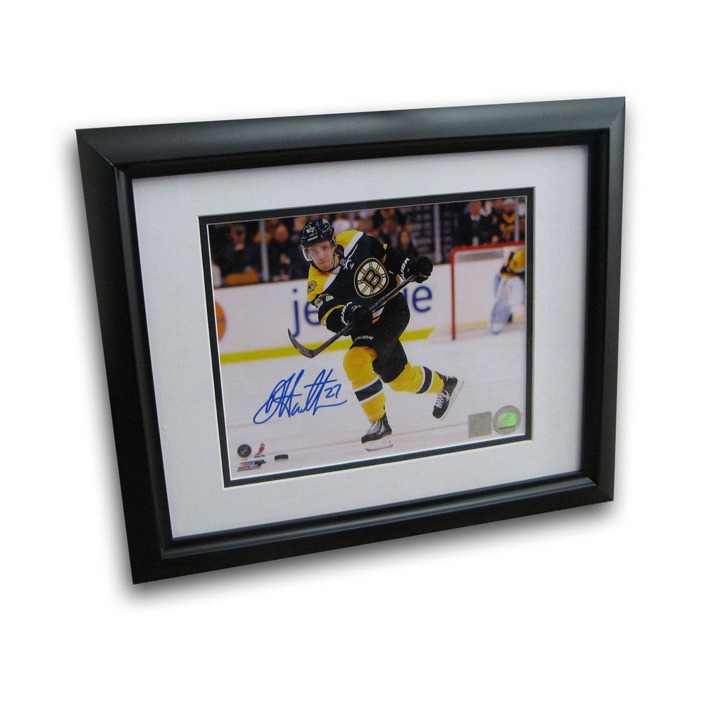 Autographed Dougie Hamilton 8-by-10 Inch Framed Photograph