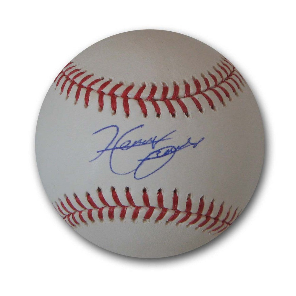 Autographed Henry Owens Baseball