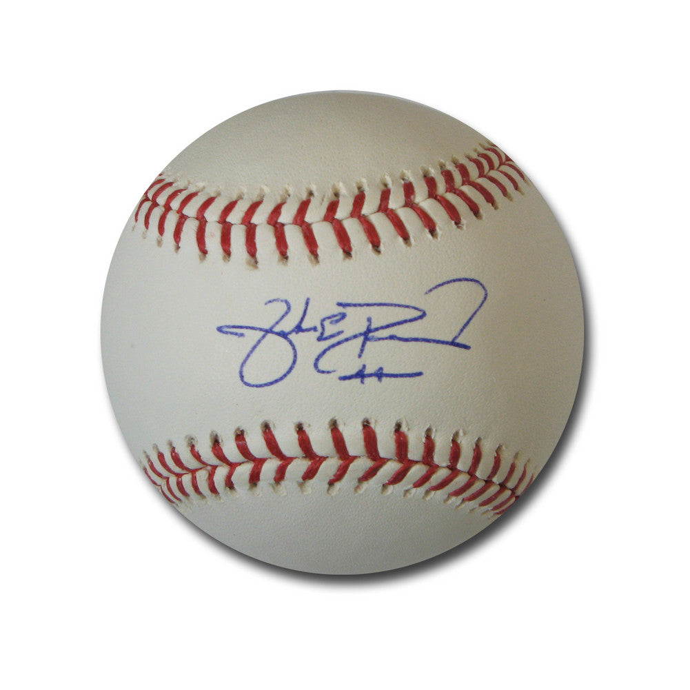 Autographed Jake Peavy Baseball