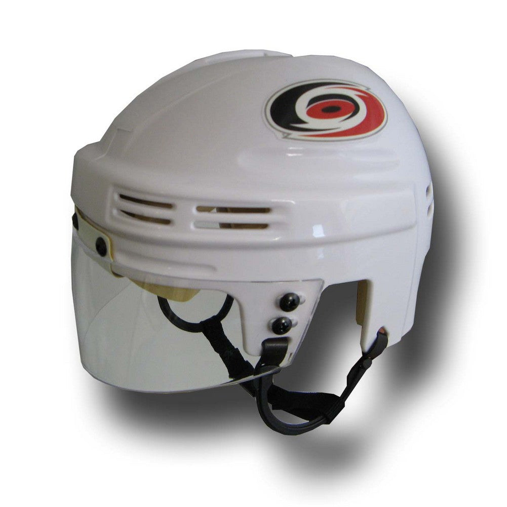 Official Nhl Licensed Mini Player Helmets - Carolina Hurricanes (white)