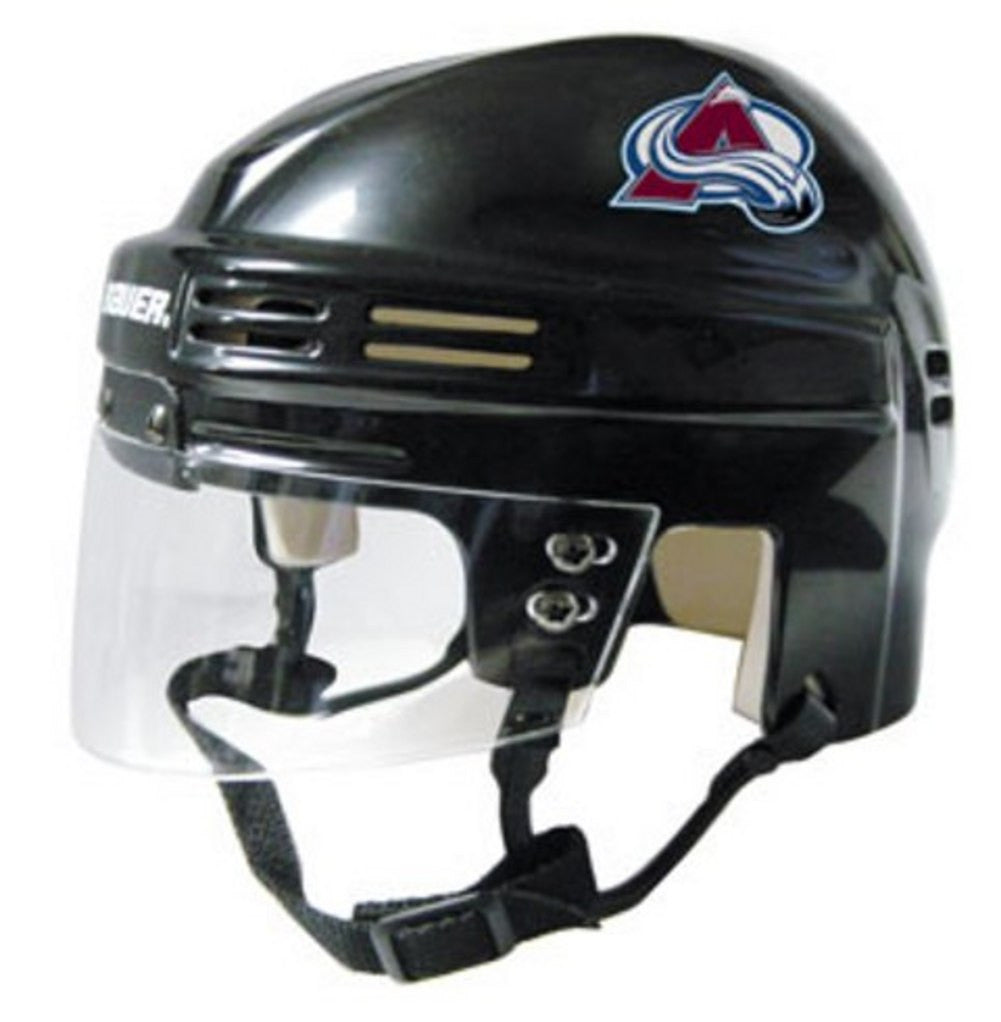 Official Nhl Licensed Mini Player Helmets - Colorado Avalanche