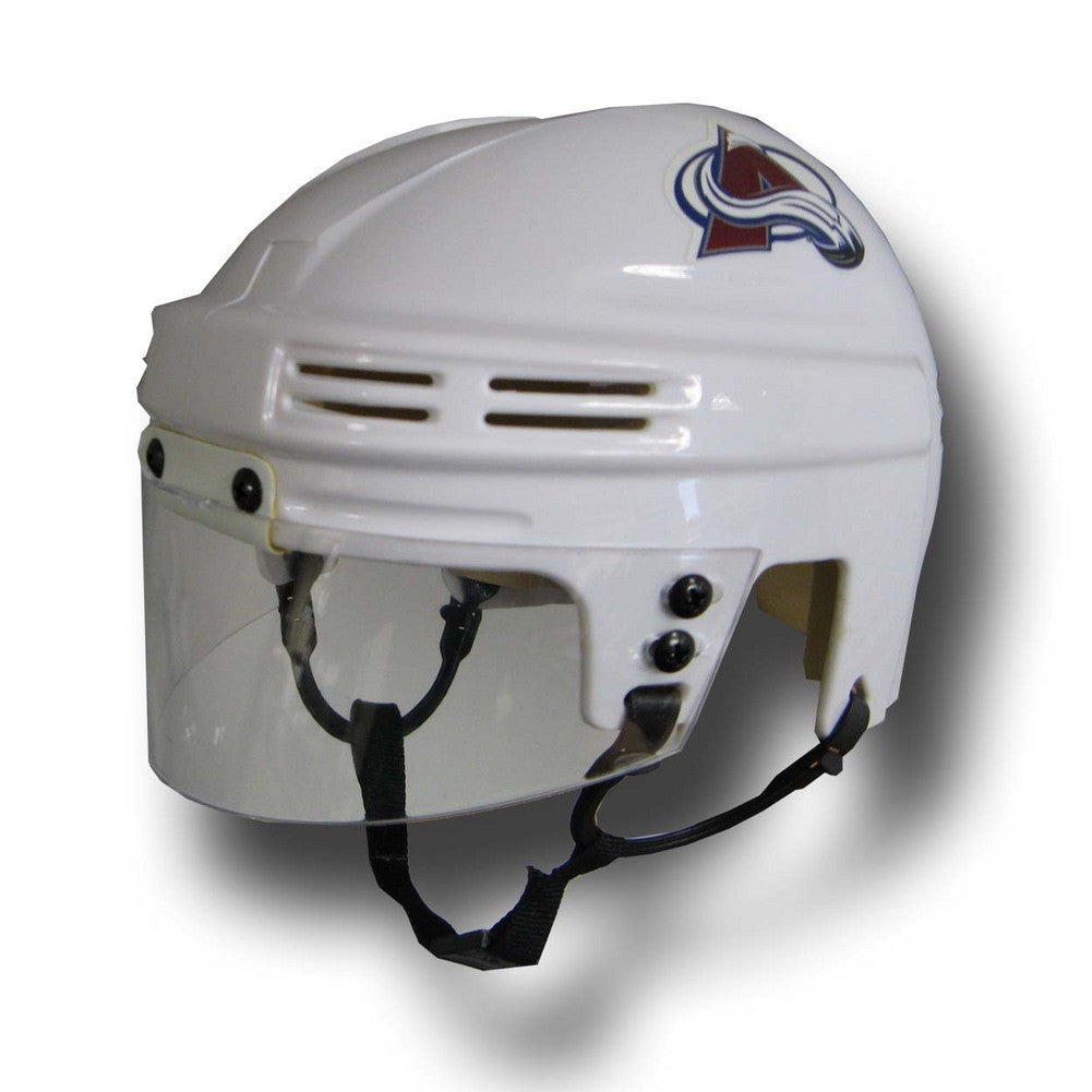 Official Nhl Licensed Mini Player Helmets - Colorado Avalanche (white)