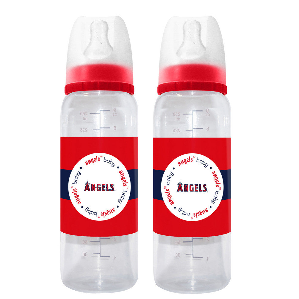 2-pack Of Baby Bottles - Los Angeles Angels Of Anaheim