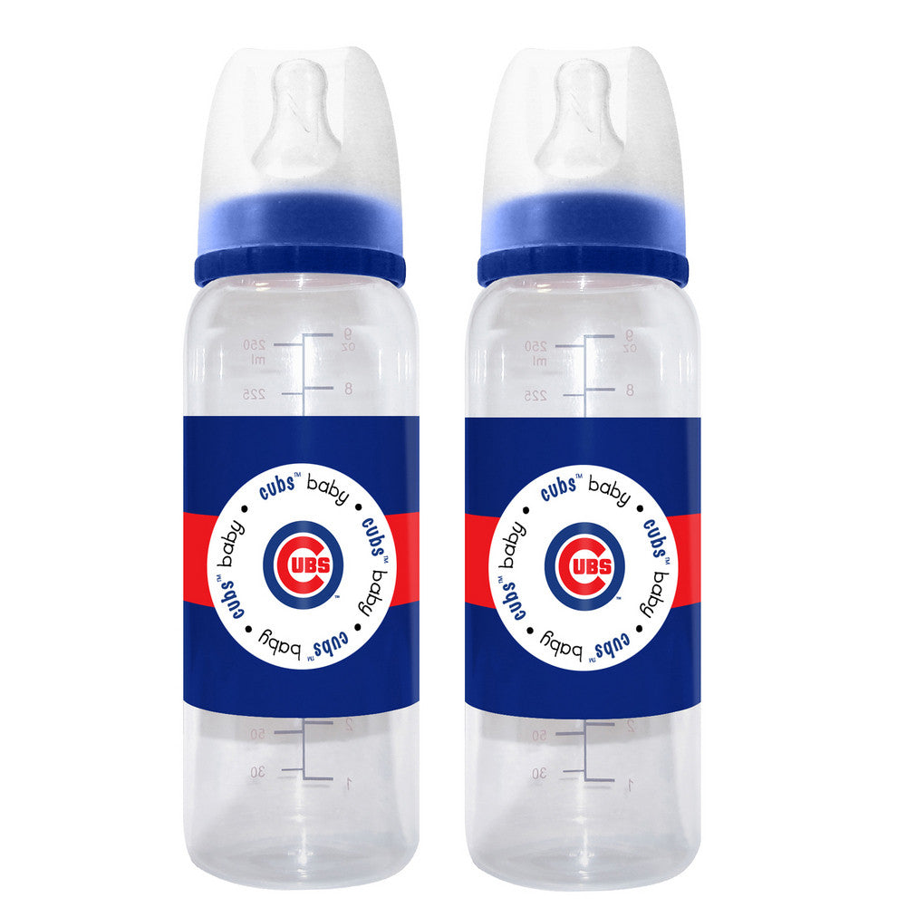 2-pack Of Baby Bottles - Chicago Cubs