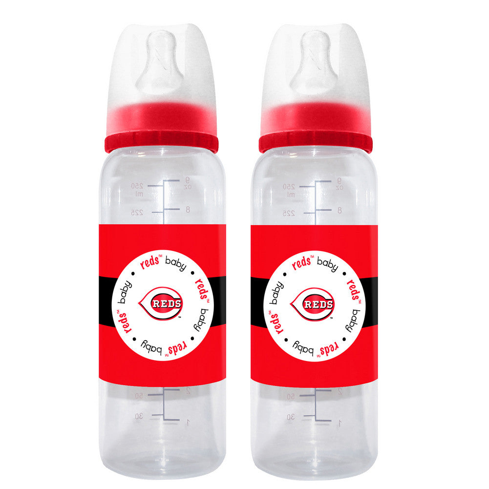 2-pack Of Baby Bottles - Cincinnati Reds