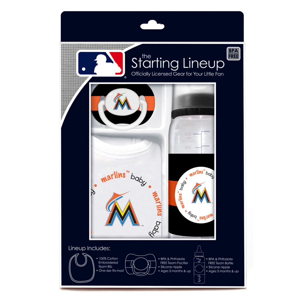 Baby Fanatic Gift Set - Miami Marlins