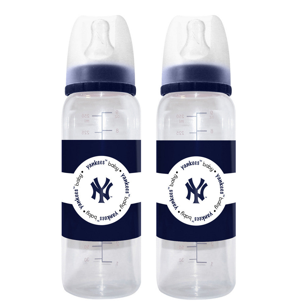 2-pack Of Baby Bottles - New York Yankees