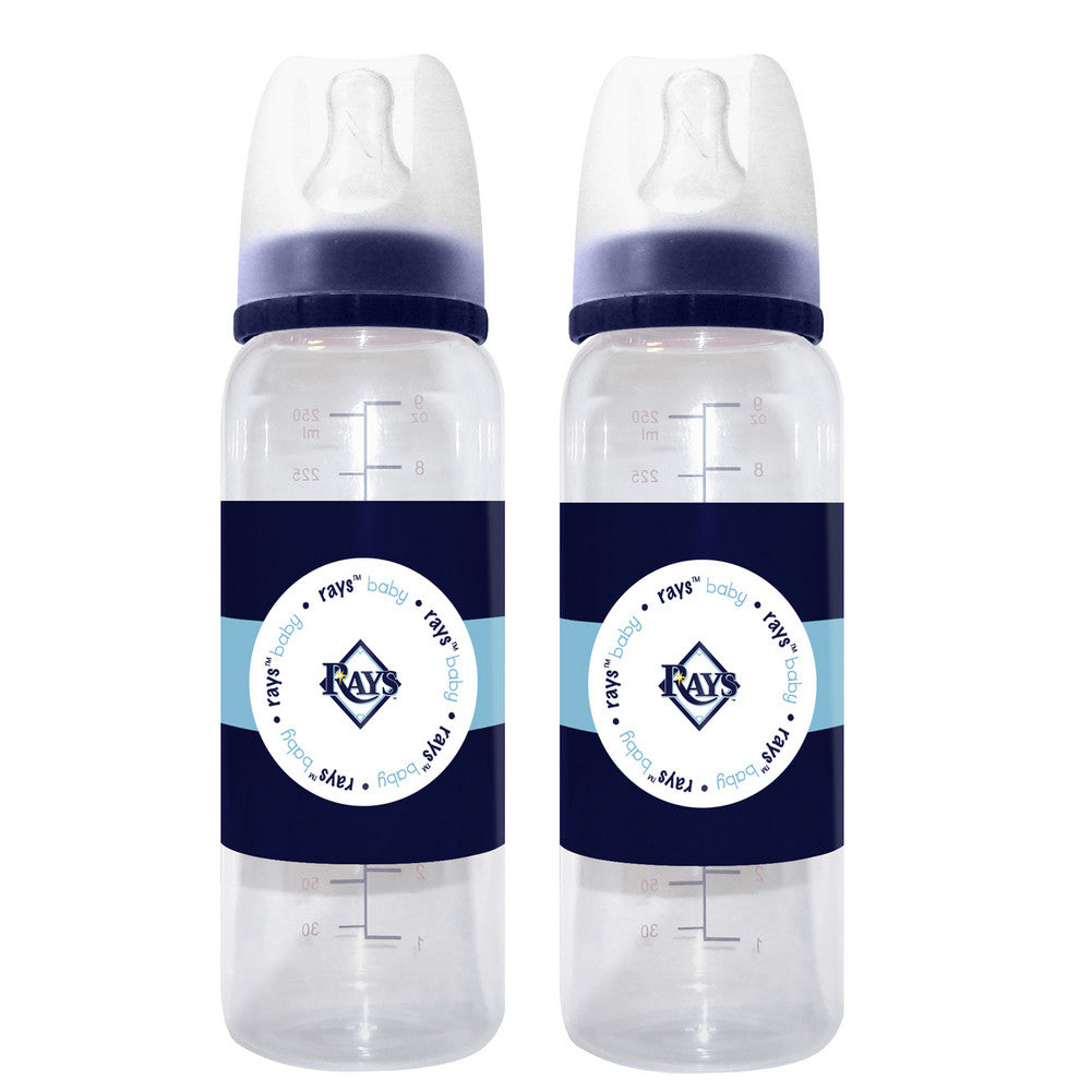 2-pack Of Baby Bottles - Tampa Bay Rays