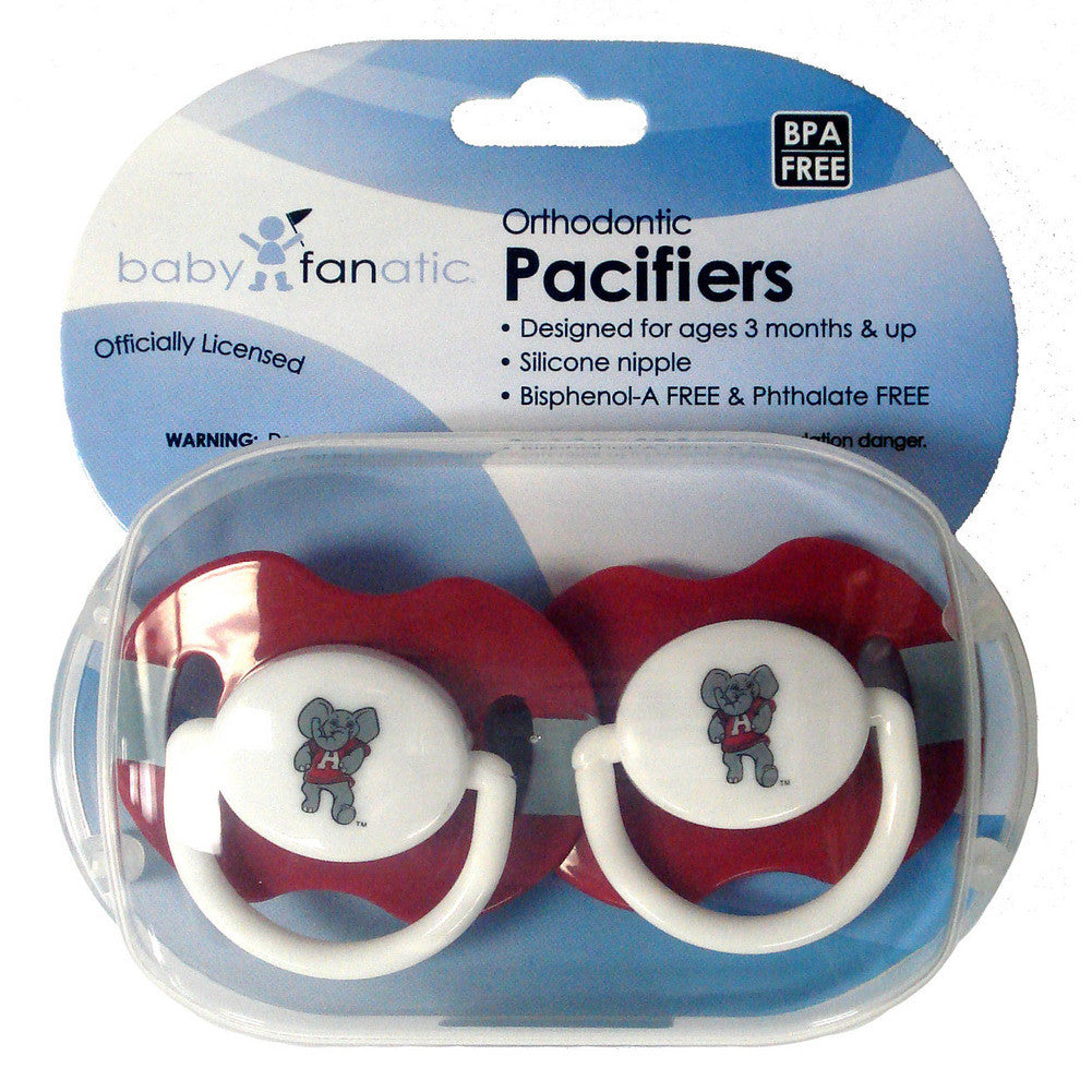 2 Pack Pacifiers - Alabama