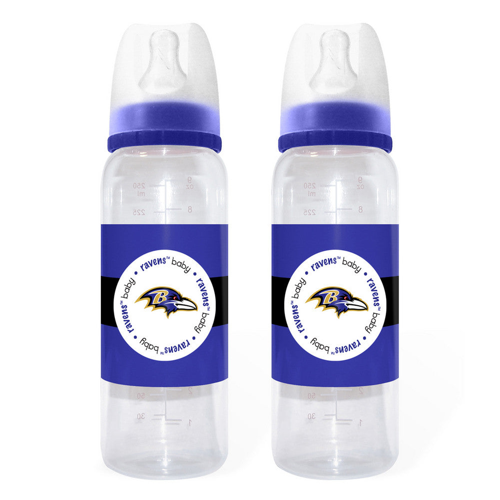 Baby Fanatic 2-pack Of Bottles - Baltimore Ravens