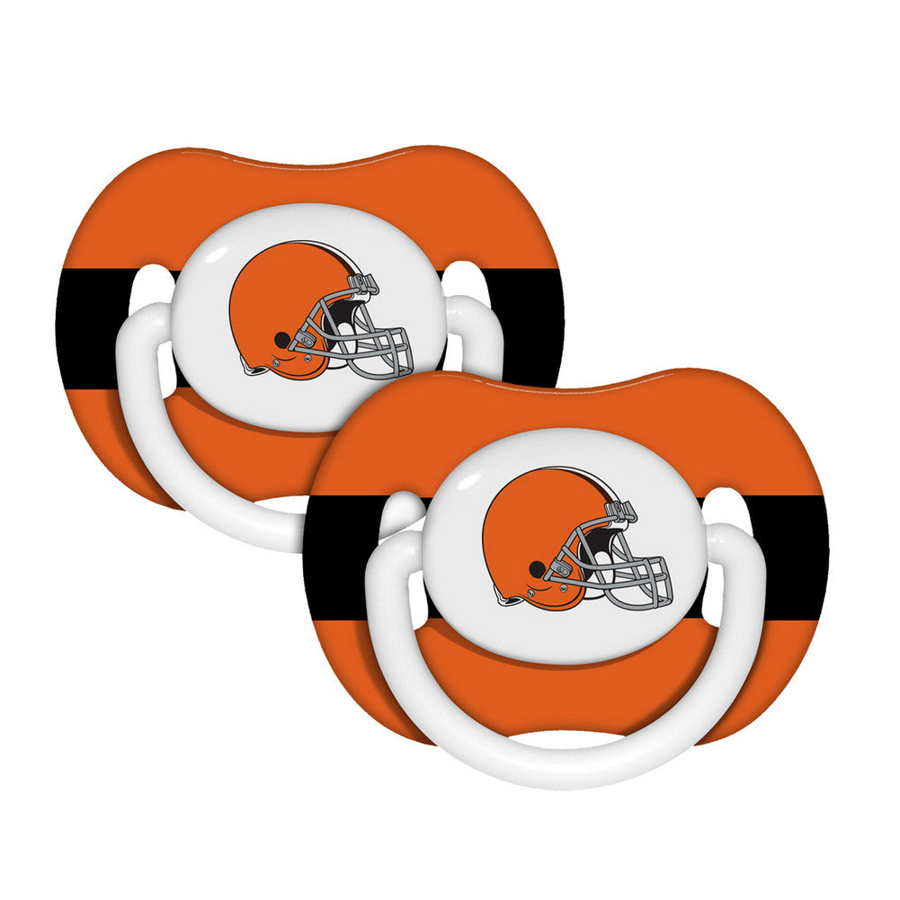 Baby Fanatic 2-pack Pacifiers - Cleveland Browns