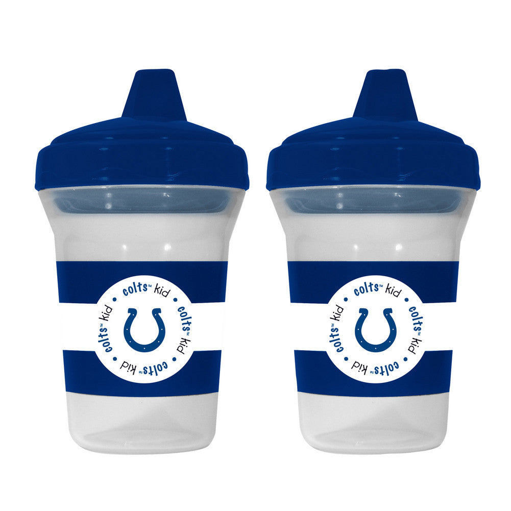 Baby Fanatic 2-pack Sippy Cups - Indianapolis Colts