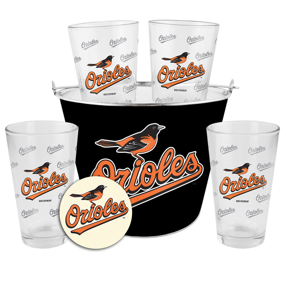 Boetler Baltimore Orioles Bucket Gift Set