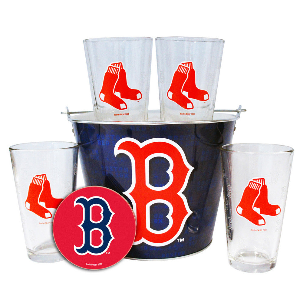 Boelter Boston Redsox Bucket Gift Set