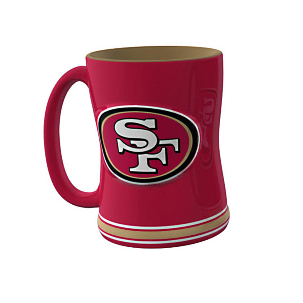 Boxed Relief Sculpted Mug - San Francisco 49ers